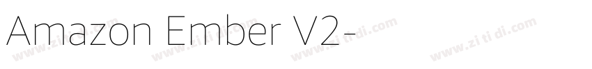 Amazon Ember V2字体转换